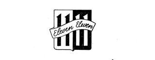 ELEVEN ELEVEN 11 11 logo