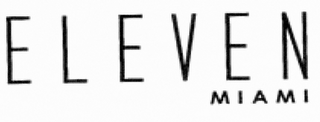 ELEVEN MIAMI logo