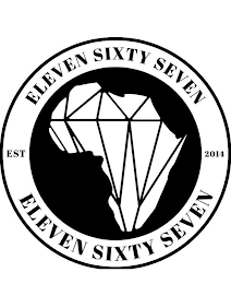ELEVEN SIXTY SEVEN EST 2014 ELEVEN SIXTY SEVEN logo