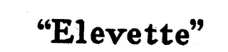 "ELEVETTE" logo