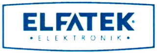 ELFATEK· · ELEKTRONIK· logo