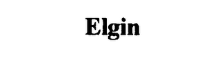 ELGIN logo