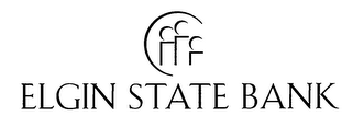 ELGIN STATE BANK logo