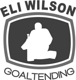 ELI WILSON GOALTENDING logo