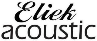 ELIEK ACOUSTIC logo