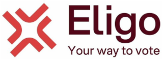ELIGO YOUR WAY TO VOTE logo