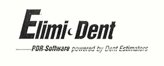 ELIMI DENT PDR SOFTWARE POWERED BY DENT ESTIMATORS logo