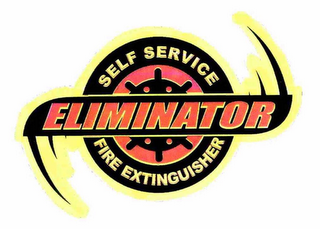 ELIMINATOR SELF SERVICE FIRE EXTINGUISHER logo