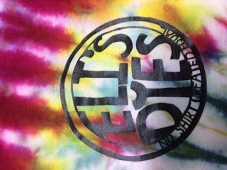 ELIS DYESNO SHIRT CREATED EQUAL logo