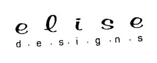 ELISE D-E-S-I-G-N-S logo