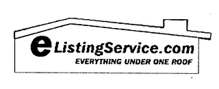 ELISTINGSERVICE.COM EVERYTHING UNDER ONE ROOF logo