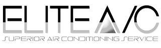 ELITE A/C SUPERIOR AIR CONDITIONING SERVICE logo