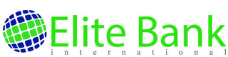 ELITE BANK INTERNATIONAL logo