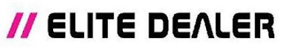 ELITE DEALER logo