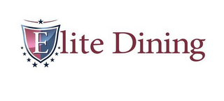 ELITE DINING logo