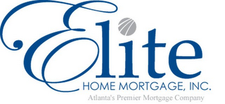 ELITE HOME MORTGAGE, INC. ATLANTA'S PREMIER MORTGAGE COMPANY logo
