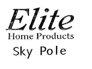 ELITE HOME PRODUCTS SKY POLE logo