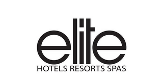 ELITE HOTELS RESORTS SPAS logo