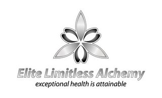 ELITE LIMITLESS ALCHEMY EXCEPTIONAL HEALTH IS ATTAINABLE logo