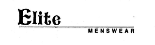 ELITE MENSWEAR logo