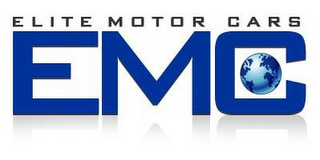 ELITE MOTOR CARS EMC logo