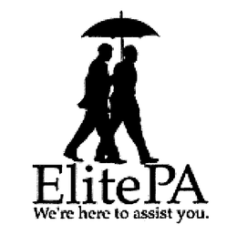 ELITE PA WE'RE HERE TO ASSIST YOU. logo