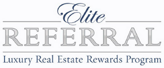 ELITE REFERRAL LUXURY REAL ESTATE REWARDS PROGRAM logo