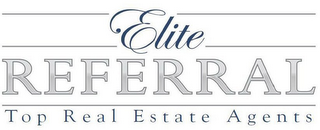 ELITE REFERRAL TOP REAL ESTATE AGENTS logo