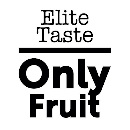 ELITE TASTE ONLY FRUIT logo