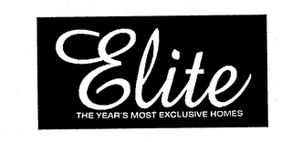 ELITE THE YEAR'S MOST EXCLUSIVE HOMES logo
