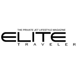 ELITE TRAVELER THE PRIVATE JET LIFESTYLE MAGAZINE logo
