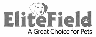 ELITEFIELD A GREAT CHOICE FOR PETS logo