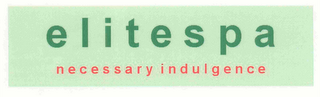 ELITESPA NECESSARY INDULGENCE logo