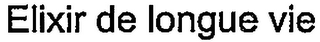 ELIXIR DE LONGUE VIE logo