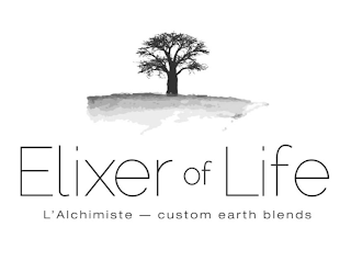 ELIXIR OF LIFE  L'ALCHIMISTE CUSTOM EARTH BLENDS logo