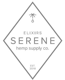 ELIXIRS SERENE HEMP SUPPLY CO. EST. 2018 logo