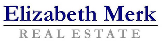ELIZABETH MERK / REAL ESTATE logo