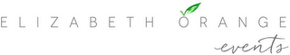 ELIZABETH ORANGE EVENTS logo