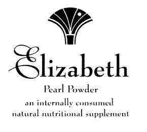 ELIZABETH PEARL POWDER AN INTERNALLY CONSUMED NATURAL NUTRTIONAL SUPPLEMENT logo