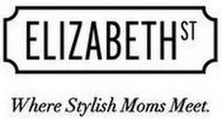 ELIZABETH ST WHERE STYLISH MOMS MEET. logo