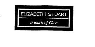 ELIZABETH STUART A TOUCH OF CLASS logo