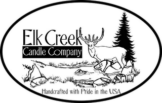 ELK CREEK CANDLE COMPANY HANDCRAFTED WITH PRIDE IN THE USA logo