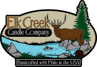 ELK CREEK CANDLE COMPANY HANDCRAFTED WITH PRIDE IN THE USA logo