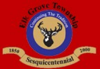 ELK GROVE TOWNSHIP CONTINUING THE TRADITION 1850 SESQUICENTENNIAL 2000 logo