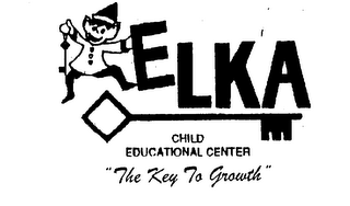 ELKA CHILD EDUCATIONAL CENTER "THE KEY TO GROWTH" logo