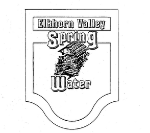 ELKHORN VALLEY SPRING WATER