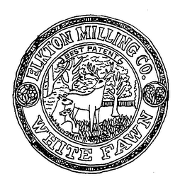 ELKTON MILLING CO. WHITE FAWN logo