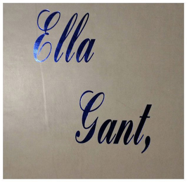 ELLA GANT, logo