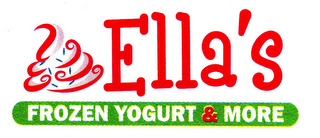 ELLA'S FROZEN YOGURT & MORE logo