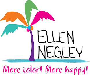 ELLEN NEGLEY MORE COLOR! MORE HAPPY! logo